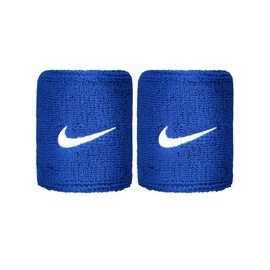 Nike Swoosh Schweißband 2er Pack, blau