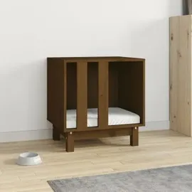 vidaXL Hundehütte 50 x 40 x 52 cm Holz Braun