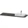 Duravit Happy D.2 Plus 160x55cm, m 1 AS, Beck. re, Nussb geb.