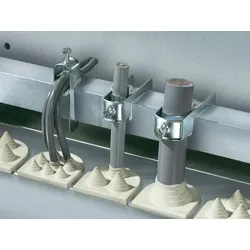 Rittal Kabelklemmen-Kit - zinkbeschichtet (Packung mit 25)