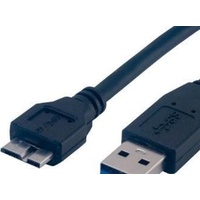 MCL 1.8m USB Kabel 1,8 m 3.2 Gen 1 (3.1 Gen 1) USB A Micro-USB B Schwarz