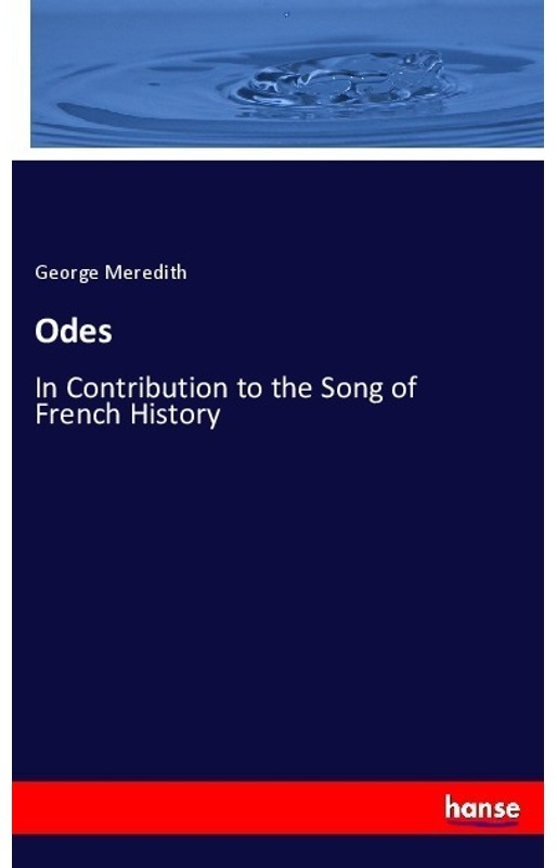 Odes - George Meredith, Kartoniert (TB)
