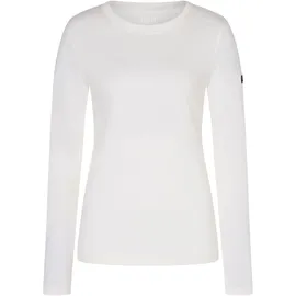 super.natural Casual BIO Cotton Langarm-T-Shirt Weiß XL