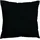 schlafgut Kissenbezug Woven Satin 80 x 80 cm Schwarz