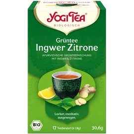 Yogi Tea Ingwer Zitrone Grüntee 17x1,8 g