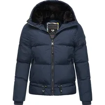 Ragwear Steppjacke "Briony", Damen, Gr. XXL (44), blau (navy), Obermaterial: 100% Polyester. Innenfutter: 100% Polyester.