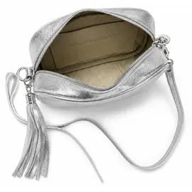 COLLEZIONE ALESSANDRO Umhängetasche Leder Silber