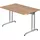 Hammerbacher Schreibtisch VBS12/N nussbaum