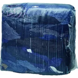 Trikotputzlappen, dunkelbunt, 10kg - bunt