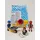 Playmobil Baustelle 2 Bauarbeiter mit Schubkarre und Betonmischer 6339