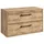 Badplaats Waschtischunterschrank Florence 80 x 46 x 46 cm Kastanie Eiche