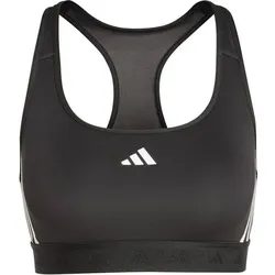 ADIDAS Damen BH Powerreact Training Medium-Support, BLACK/WHITE, S