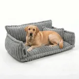 Hundesofa / Katzensofa 'Chaffar' - Lichtgrau - XXL (140cm)