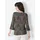 Creation L Premium Viskose-Seiden-Shirt Elfenbein/Schwarz 40