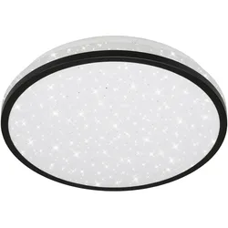 Briloner LED Bad-Deckenleuchte ACORUS BLACK - H ca. 70,00