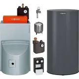 Viessmann Öl-Brennwert-Paket Vitorondens 200-T 20,2 kW mit Regelung Vitotronic 200, Mischermodul und 160l Speicher nebengestellt - Z029772