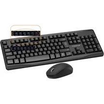 COFI 1453 Kabellose Bluetooth Tastatur QWERTY + Kabellose Maus Set