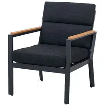 Gardissimo Lounge-Sessel NARA 68 x 90 x 80 cm Braun mit Kissen