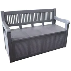 Garten Truhenbank Gartenbank Bank Gartentruhe Kissenbox Auflagenbox Gartenbox