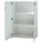Germania Monteria Aktenschrank 80 x 37 x 120 cm weiß