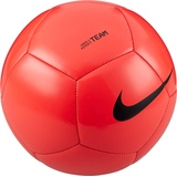 Nike Pitch Team Recreational Soccer Ball Unisex Adult Bright Crimson/Black 3