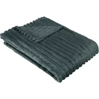 Erwin Müller Fleece in anthrazit Größe 130x170 cm