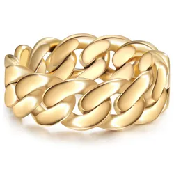Yokoamii Ring Metall-Legierung in Gelbgold 58 Damen 