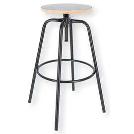 jan kurtz Barhocker Paris 70 – 80 cm Schwarz