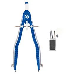 herlitz Zirkel my.pen blau/weiß