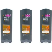 Dove Men + Care 3in1 Duschgel Sandalwood & Vanilla Duft | 24H Hydro