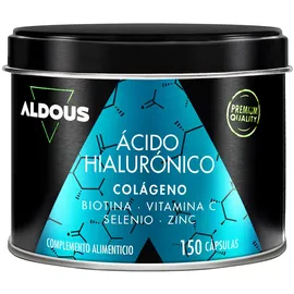 Aldous bio Hydrolysiertes Kollagen + Hyaluronsäure Kapseln 150 St.