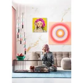 Kare DESIGN LED-Wandbild 39 x cm Beauty Glas Bunt