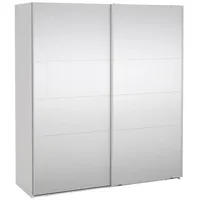 VCM Schiebetürenschrank Catania 180 x 201 x 67 cm Weiß