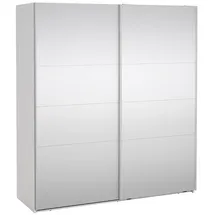 VCM Schiebetürenschrank Catania 180 x 201 x 67 cm Weiß