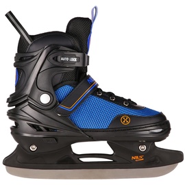 Nils Extreme 2-In-1 Inliner Eishockey Camille, Schwarz-Orange M(34-38)