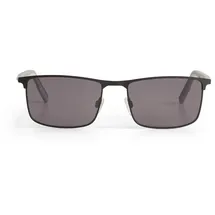Tom Tailor Herren Eckige Sonnenbrille, schwarz, Uni, Gr. ONESIZE
