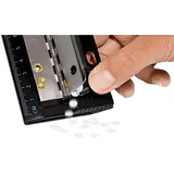 Wedo Taschenlocher Business 4-fach-Lochung schwarz (679401)