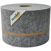 zaun|zu® Sichtschutzstreifen 35 m Hellgrau