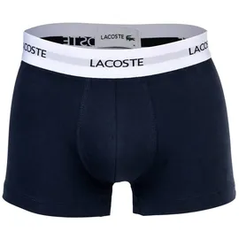 Lacoste Boxershorts Cotton Stretch blau S 3er Pack