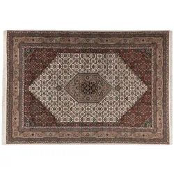 THEKO Orientteppich  Benares Bidjar , creme , Wolle , Maße (cm): B: 250 H: 1,2