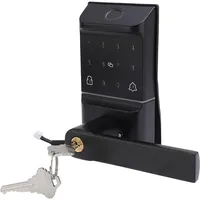 qersta Intelligentes Fingerabdruck-Türschloss mit Touchscreen-Tastatur, Erweiterter Fingerabdruckerkennung und Mehreren Entriegelungsoptionen für die Sicherheit zu Hause