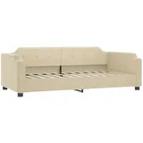 vidaXL Tagesbett Creme 80x200 cm Stoff1851880