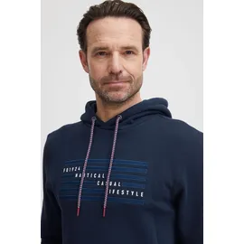 FQ1924 Hoodie bedruckt Blau XXL