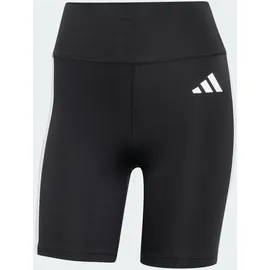 adidas Optime Essentials 3-Stripes Short Leggings black/white, (095A) 2XS5