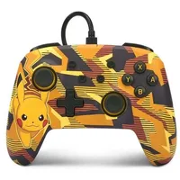 PowerA Camo Storm Pikachu Controller Kabelgebunden Gelb Nintendo Switch