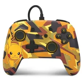 PowerA Camo Storm Pikachu Controller Kabelgebunden Gelb Nintendo Switch
