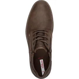 s.Oliver Klassische Schnürschuhe für Herren, braun, 43 EU