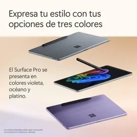 Microsoft Surface Pro 12 Copilot+ PC Snapdragon X Plus X1P-42-100 16 GB RAM 256 GB SSD Platin EP2-27645