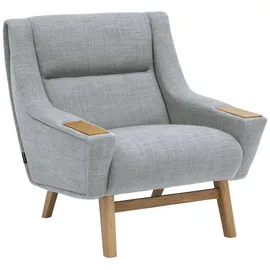 58 aufm Kessel Cocktailsessel Kayle Flachgewebe 58 x 71 x 70 cm Grau mit Relax-Funktion
