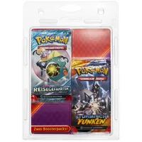 Pokémon Karten Booster 2er Pack Blister Stürmische Funken / Entwicklungen in Paldea